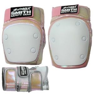 SMITH SCABS SKATE PADS | COTTON CANDY | LG